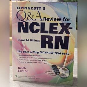 Lippincott's Q&A, Saunders, Evolve, Review for NCLEX-RN,
